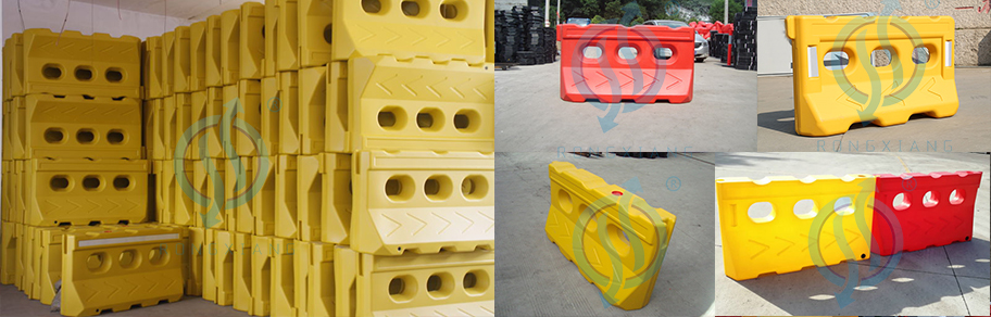 حاجز مملوء بالماء مع سهام المؤشر