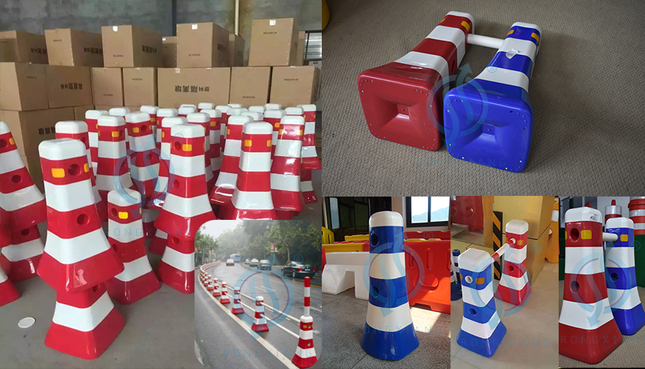 حاجز المرور البلاستيكي